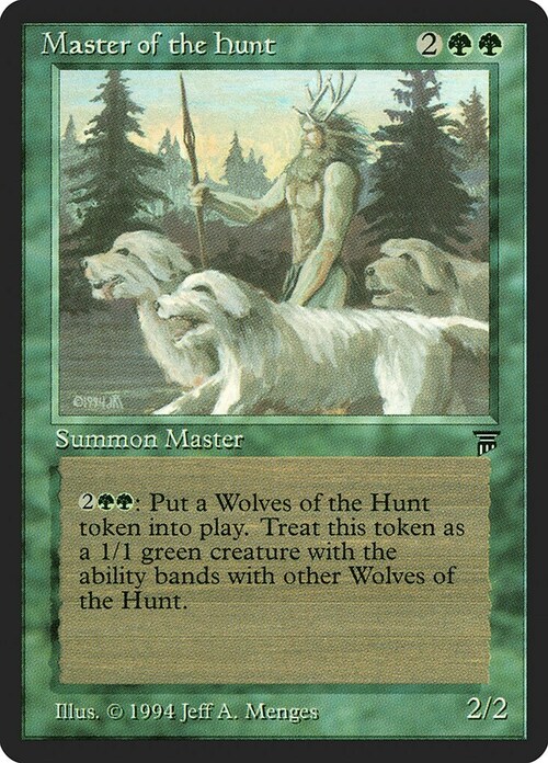 Master of the Hunt Card Front