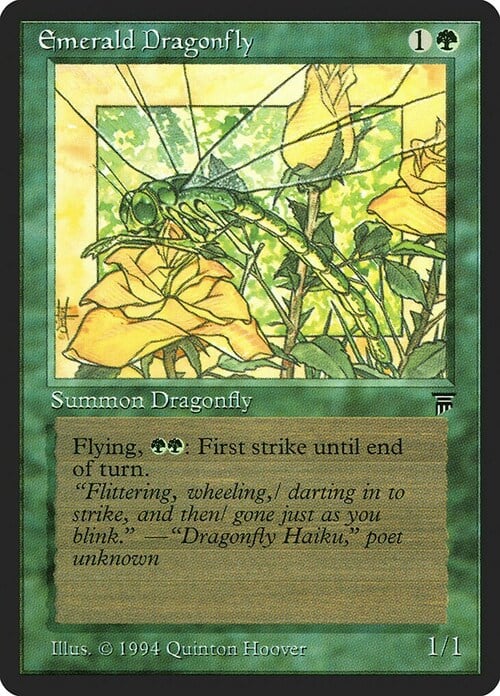 Libellula Smeraldo Card Front