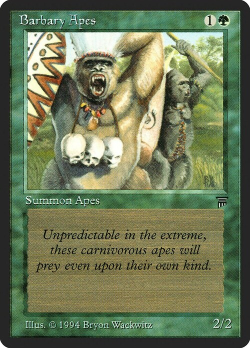 Gorilla Selvaggi Card Front