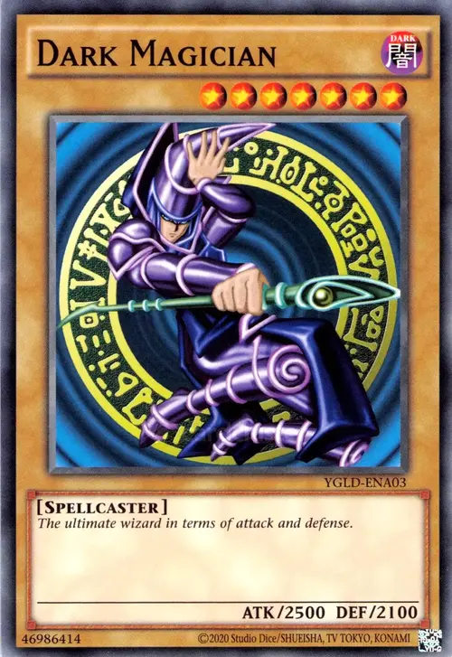 Dark Magician Card Front