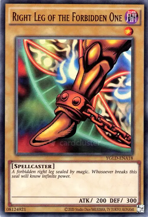 Right Leg of the Forbidden One Card Front