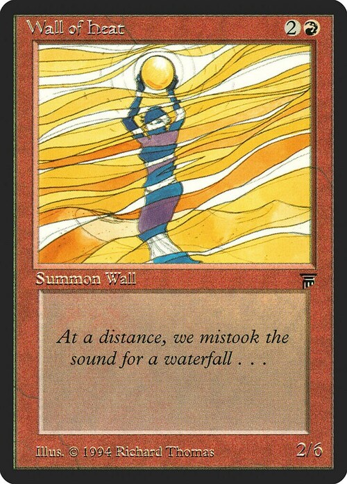 Wall of Heat Card Front