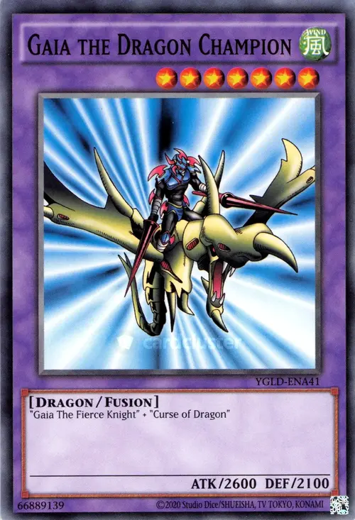 Gaia il Dragone Card Front