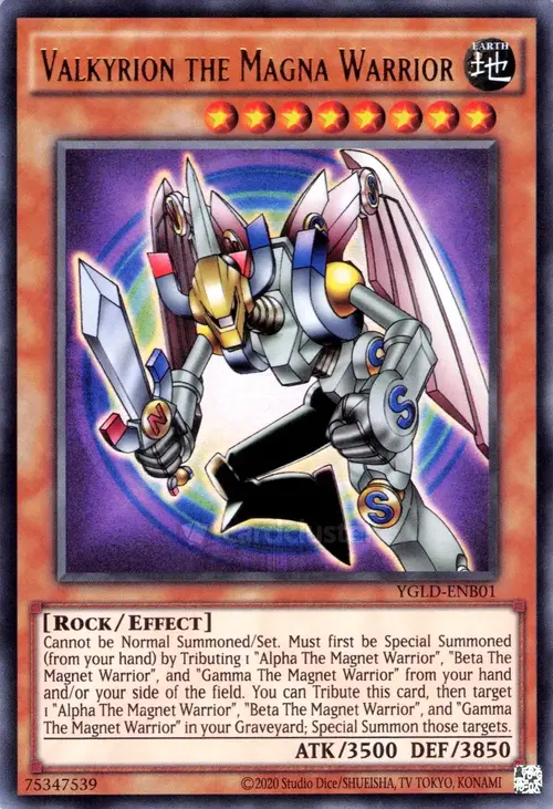 Valkyrion Guerriero Magnetico Card Front