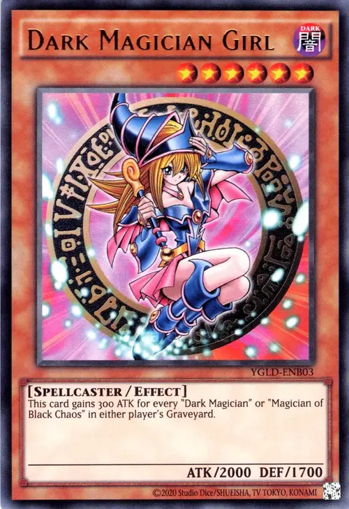 Ragazza Maga Nera Card Front