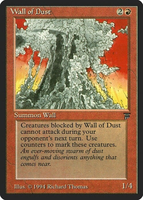 Wall of Dust Card Front