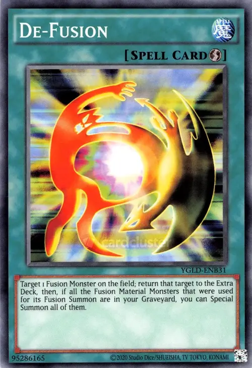 De-Fusion Card Front