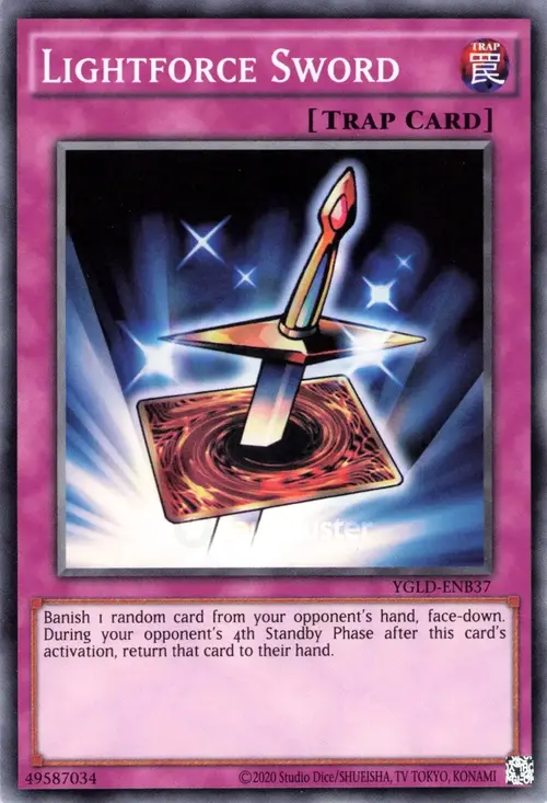 Lightforce Sword Card Front
