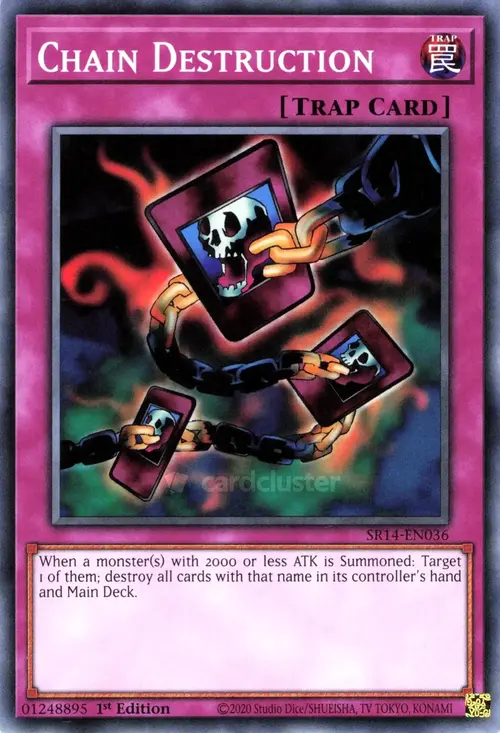 Chain Destruction Card Front