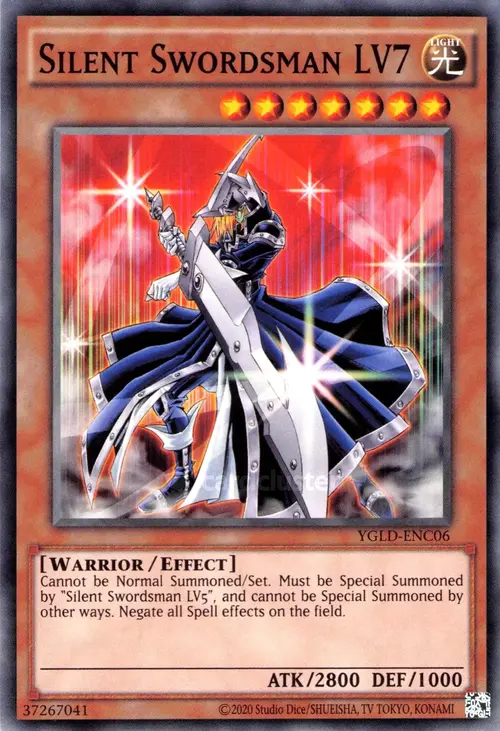 Spadaccino Silente LV7 Card Front
