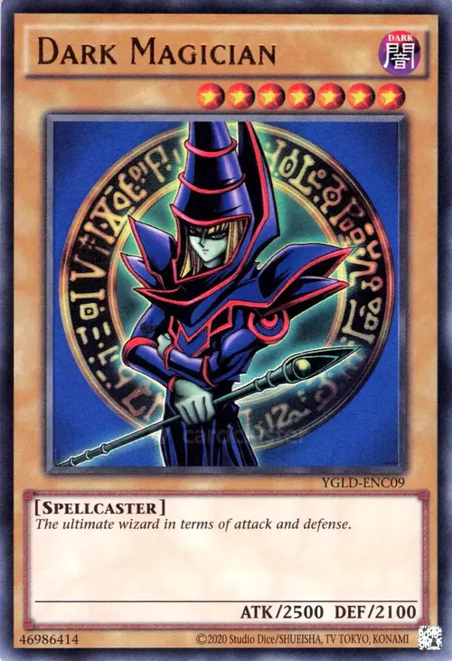 Dark Magician Card Front