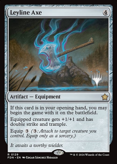 Ascia della Leyline Card Front