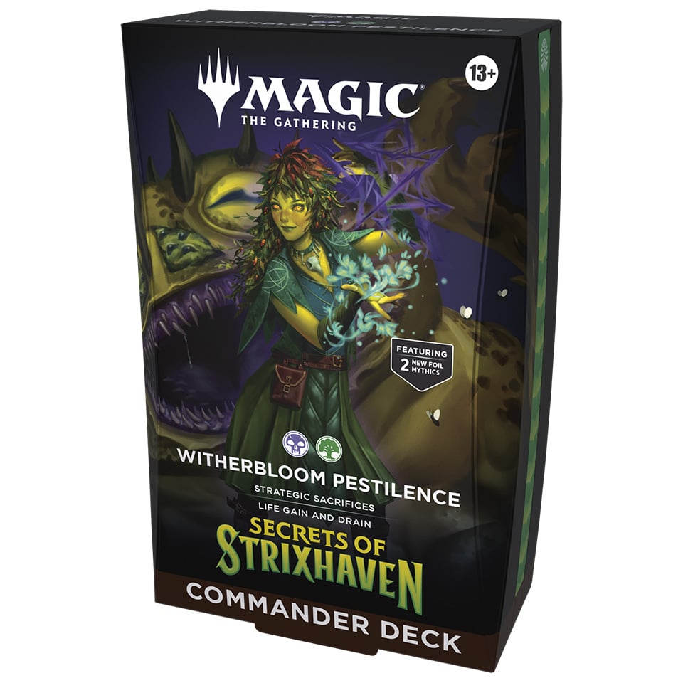 Commander: I Segreti di Strixhaven: "Witherbloom Pestilence" Commander Deck