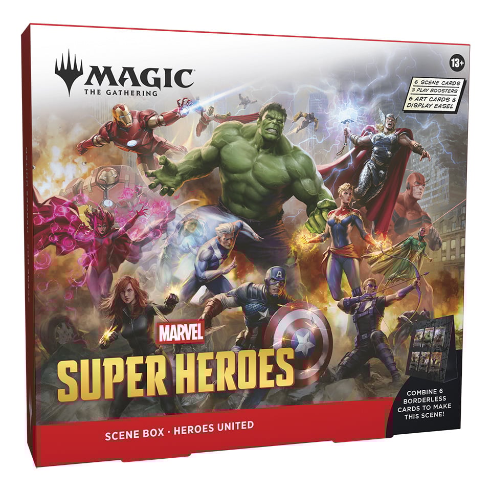 Magic: The Gathering | Marvel Super Heroes: "Heroes United" Scene Box