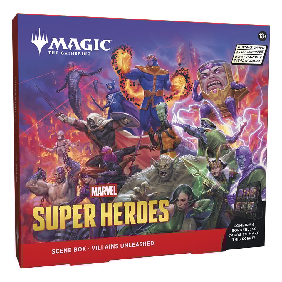 Magic: The Gathering | Marvel Super Heroes: "Villains Unleashed" Scene Box