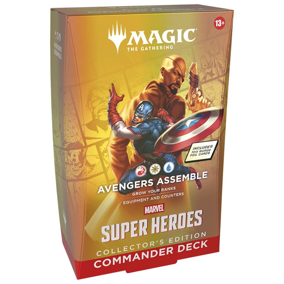 Commander: Magic: The Gathering | Marvel Super Heroes: "Avengers Assemble" Commander Deck: Collector's Edition