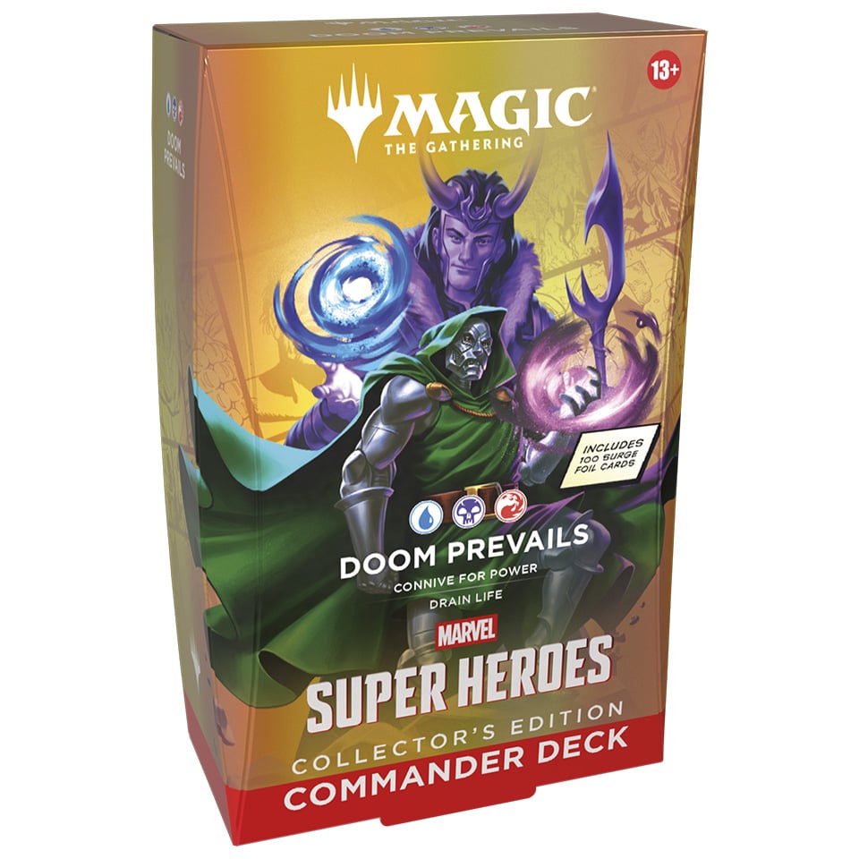 Commander: Magic: The Gathering | Marvel Super Heroes: "Doom Prevails" Commander Deck: Collector's Edition