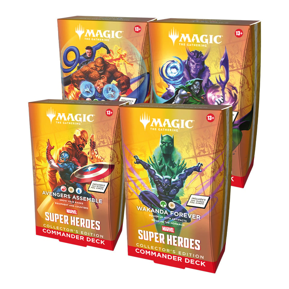 Commander: Magic: The Gathering | Marvel Super Heroes: Deck Set: Collector's Edition