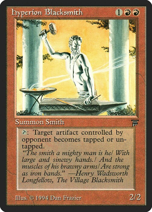 Hyperion Blacksmith Card Front