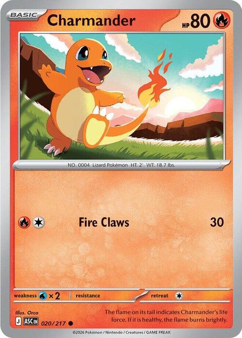 Charmander Frente