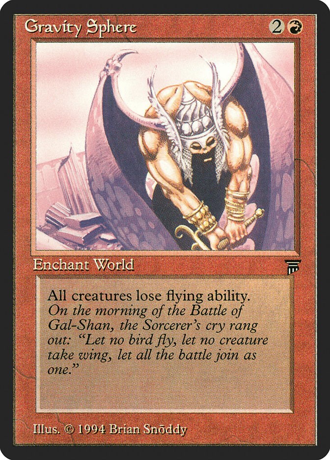 美品‼️ MTG Gravity Sphere イタリア語　1枚 Gravity Sphere Legends | Magic | CardTrader
