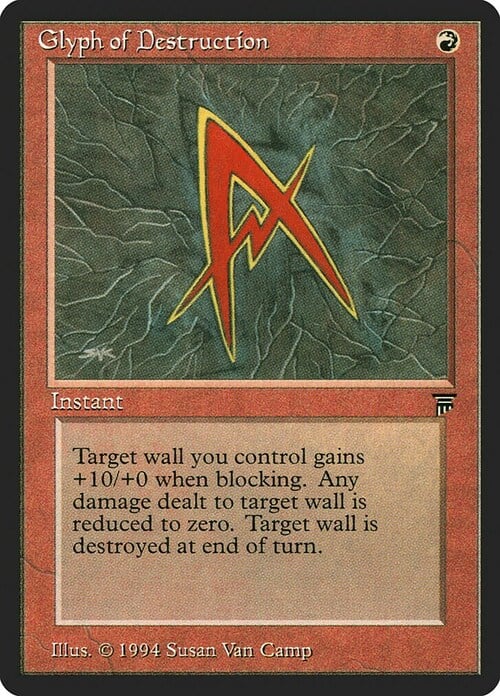 Glyph of Destruction Card Front