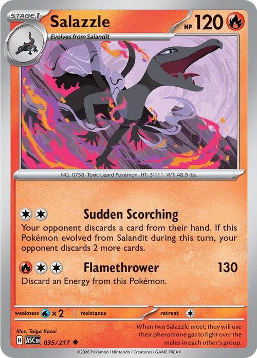 Salazzle Frente