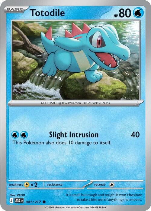 Totodile Frente