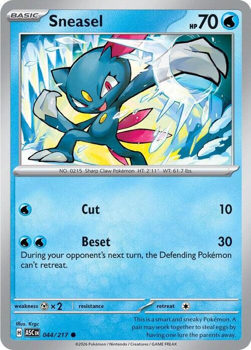 Sneasel Frente