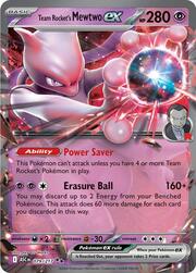 Mewtwo ex del Team Rocket