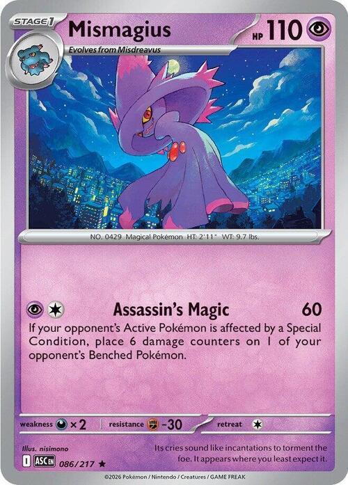 Mismagius Card Front