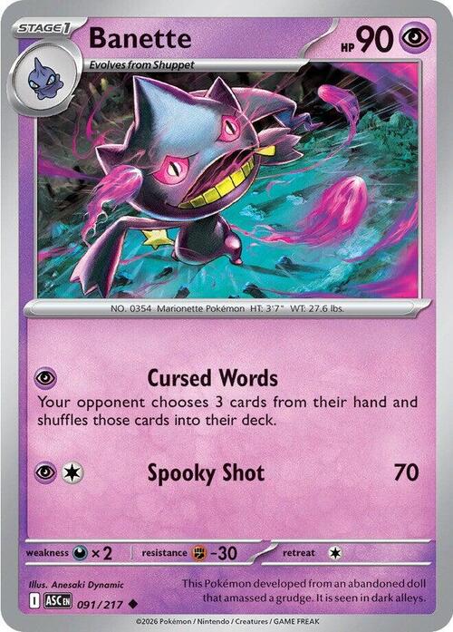 Banette Card Front