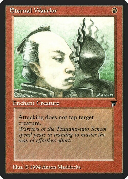 Eternal Warrior Card Front
