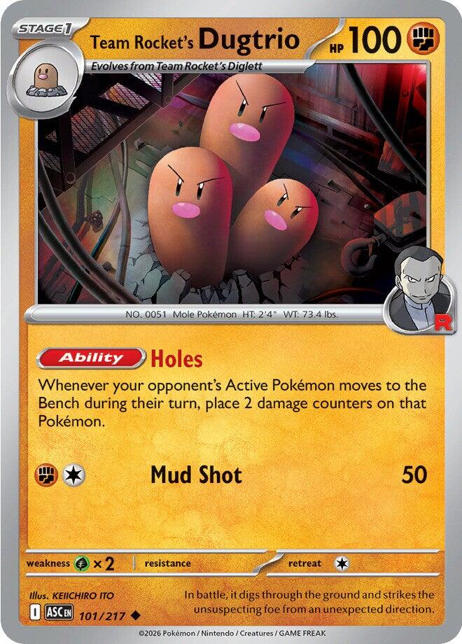 Dugtrio del Team Rocket
