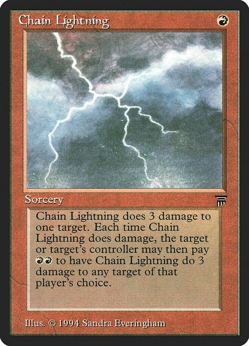 Chain Lightning Card Front