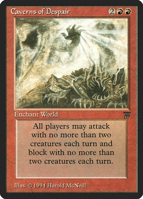 Caverns of Despair Card Front
