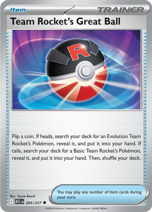 Super Ball del Team Rocket Frente