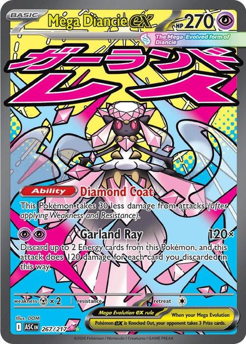 Mega Diancie ex Frente