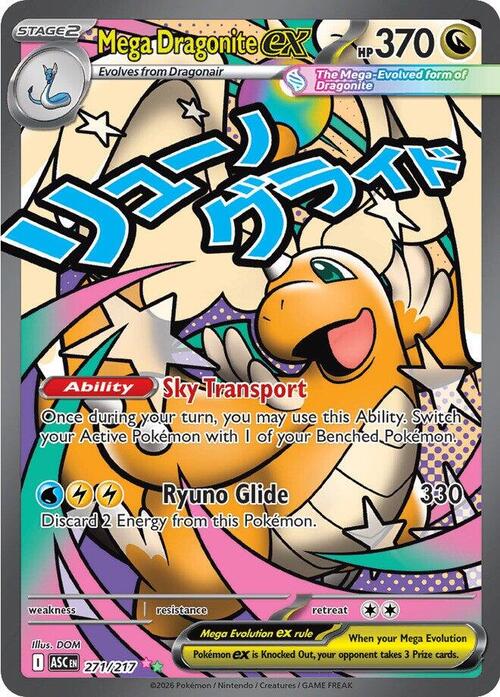 Mega Dragonite ex Frente