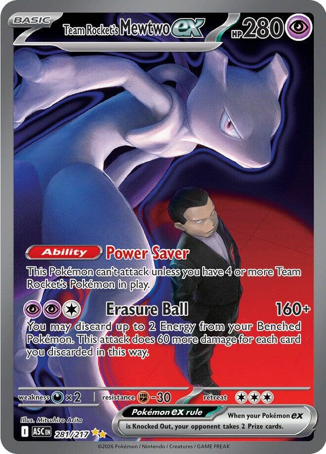 Team Rocket's Mewtwo ex Ascended Heroes | Pokmon | CardTrader
