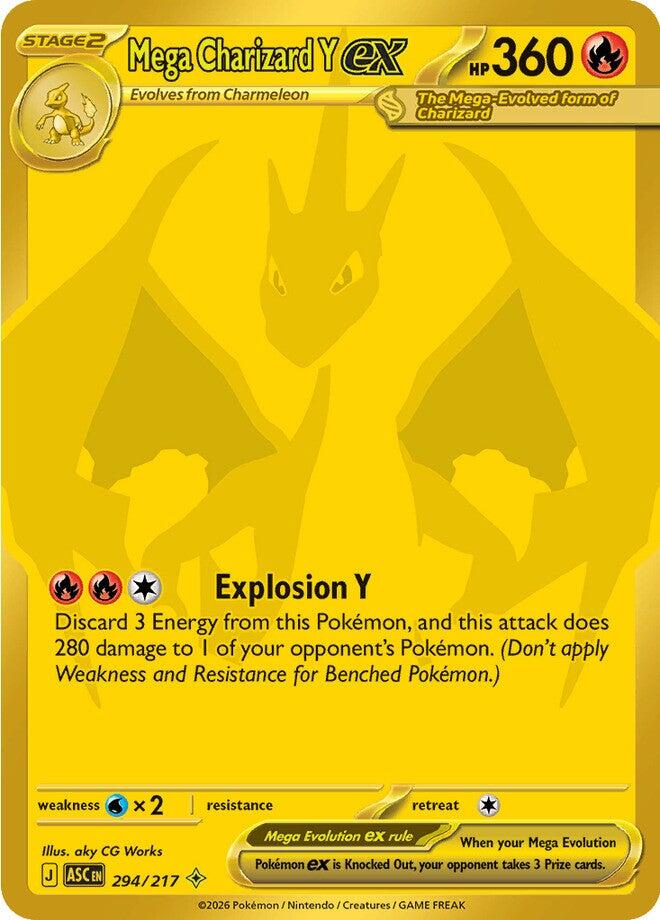 Mega Charizard Y ex Ascended Heroes | Pokmon | CardTrader
