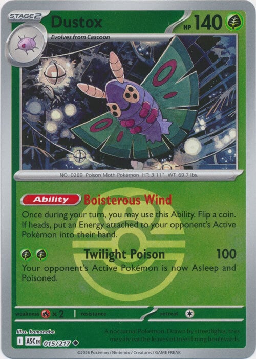 Dustox Card Front