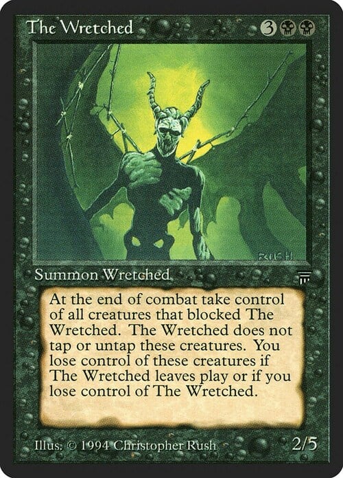 The Wretched Card Front