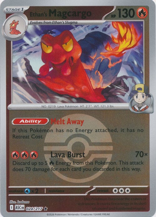 Magcargo di Armonio Card Front