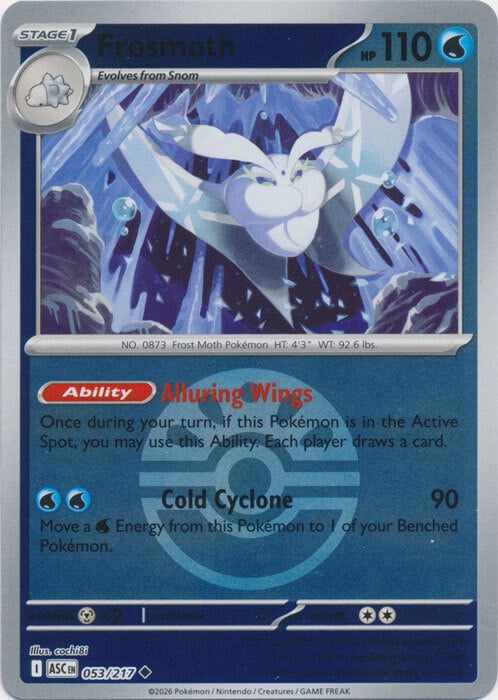 Frosmoth Card Front