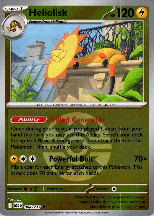 Heliolisk Card Front