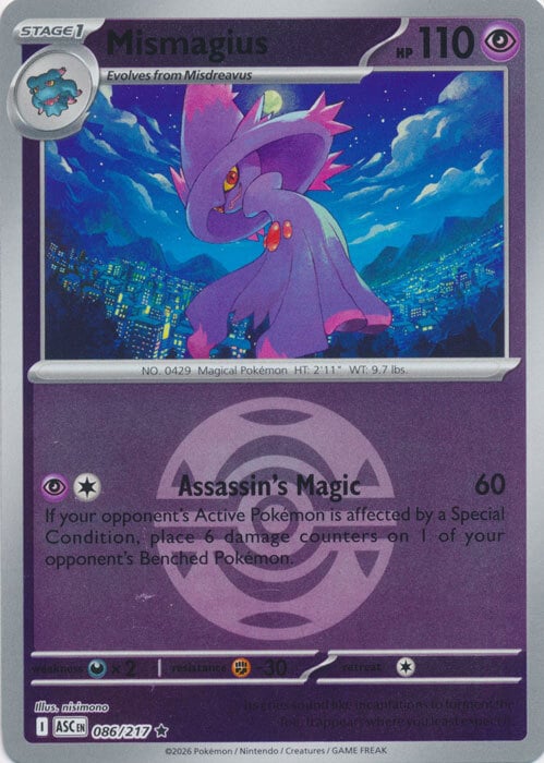 Mismagius Card Front