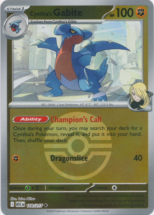 Gabite di Camilla Card Front