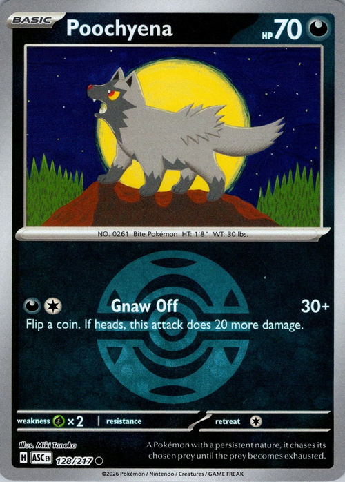 Poochyena Card Front
