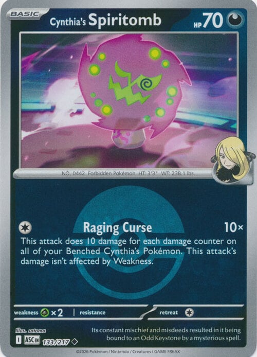 Spiritomb di Camilla Card Front
